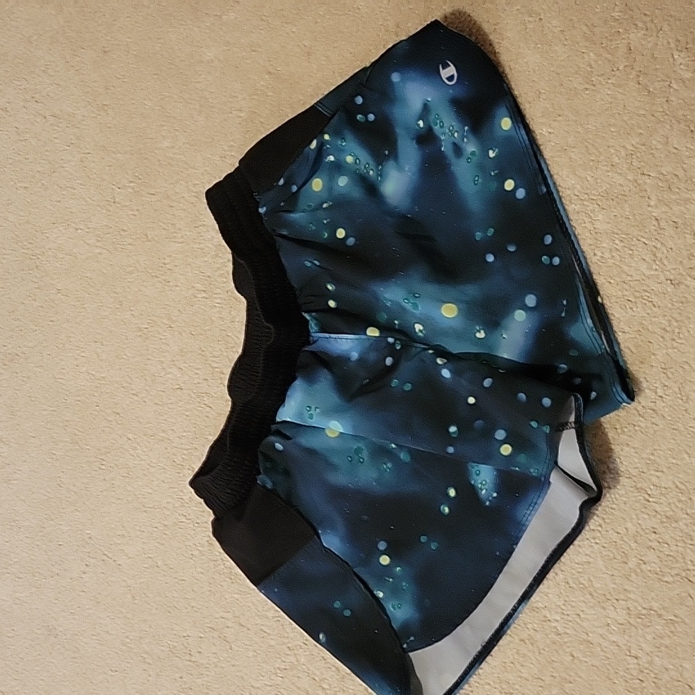Champion womens medium lined athletic shorts